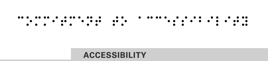 commitment to accessibility header