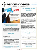 Wigwamen March 2023 newsletter