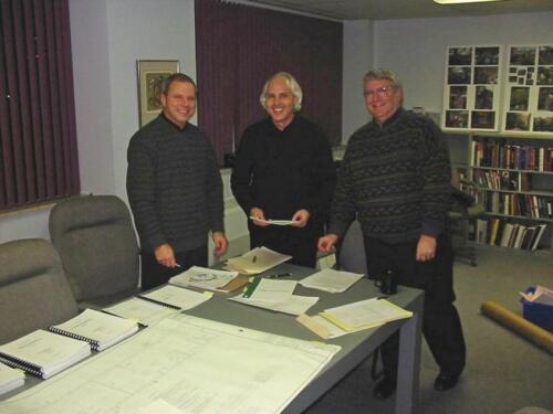 Ron Crane Charles Rosenberg and Ed Starr