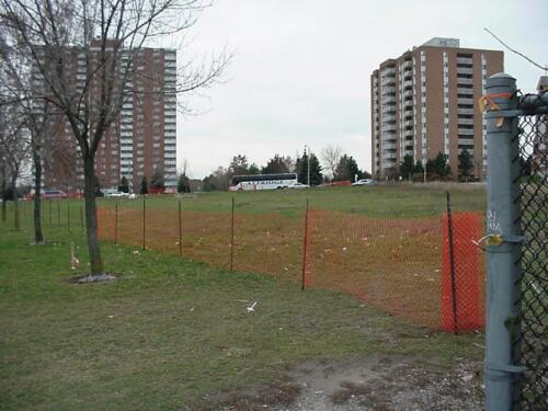 2-View of site from north east corner-11-06-03